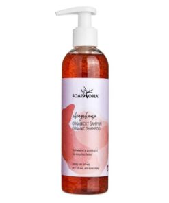 Organický šampón ShinyShamp, prírodná vlasová kozmetika pre lesk vlasov a poddajnosť. Bez sulfátov, parabenov, silikonov, vegan