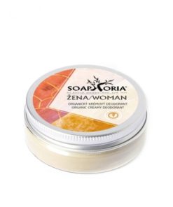 ŽENA organický krémový deodorant, účinný antiperspirant bez hliníka - 100% prírodný deodorant bez hliníkových solí a parabénov. VEGAN