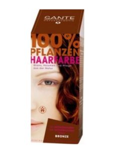 Prášková farba na vlasy Bronz - prírodná farba na vlasy, ktorá vlasy neničí, ale vyživuje, farbí a chráni