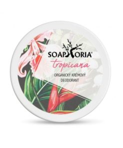 Tropicana organický krémový deodorant, limitovaný, antiperspirant parabénov - 100% prírodný deodorant bez hliníkových solí. Prírodná kozmetika
