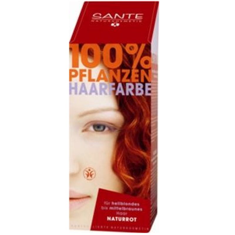 Prášková farba na vlasy Červená - prírodná farba na vlasy, ktorá vlasy neničí, ale vyživuje, farbí a chráni. Vytvára ochranný film na vlasoch, dodáva