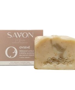 Organické mydlo OVSENÉ s kozím mliekom SAVON, mydlo bez chémie. Slovenská prírodná kozmetika na telo a tvár. Mydlo je vhodné na citlivú, suchú pokožku