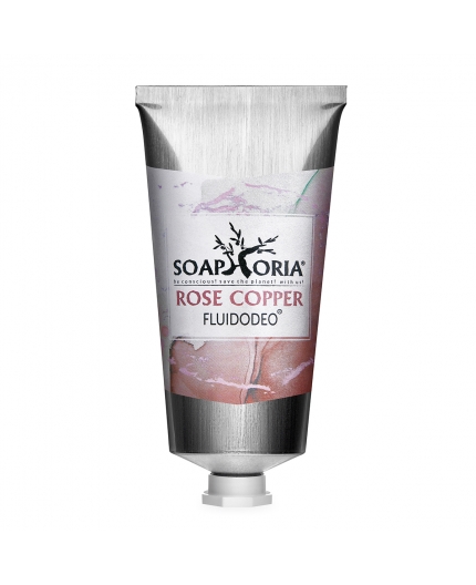 Krémový deodorant Rose Copper - FluidoDeo®, antiperspirant bez hliníka - 100% prírodný deodorant bez hliníkových solí a parabénov. Prírodná kozmetika