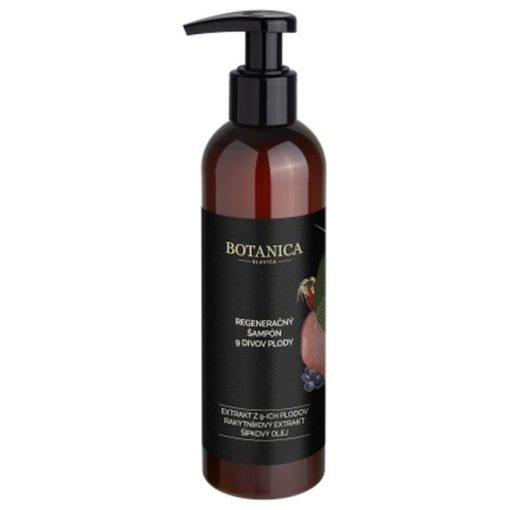 Organický šampón 9 divov plodov na suché vlasy je prírodná vlasová kozmetika na ekzém a lupiny, proti vypadávaniu vlasov. Bez silikónov.