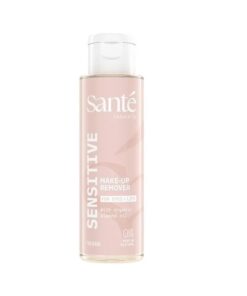 100% BIO odličovač očí SENSITIV Sante šetrne odstraňuje vodoodolný make-up z očných partií bez podráždenia. BIO kozmetika na citlivé oči
