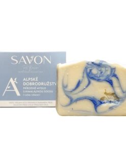 Prírodné mydlo Alpské dobrodružstvo s himalájskou soľou a slezom SAVON- slovenská prírodná kozmetika. Najlepšia kozmetika je slovenská