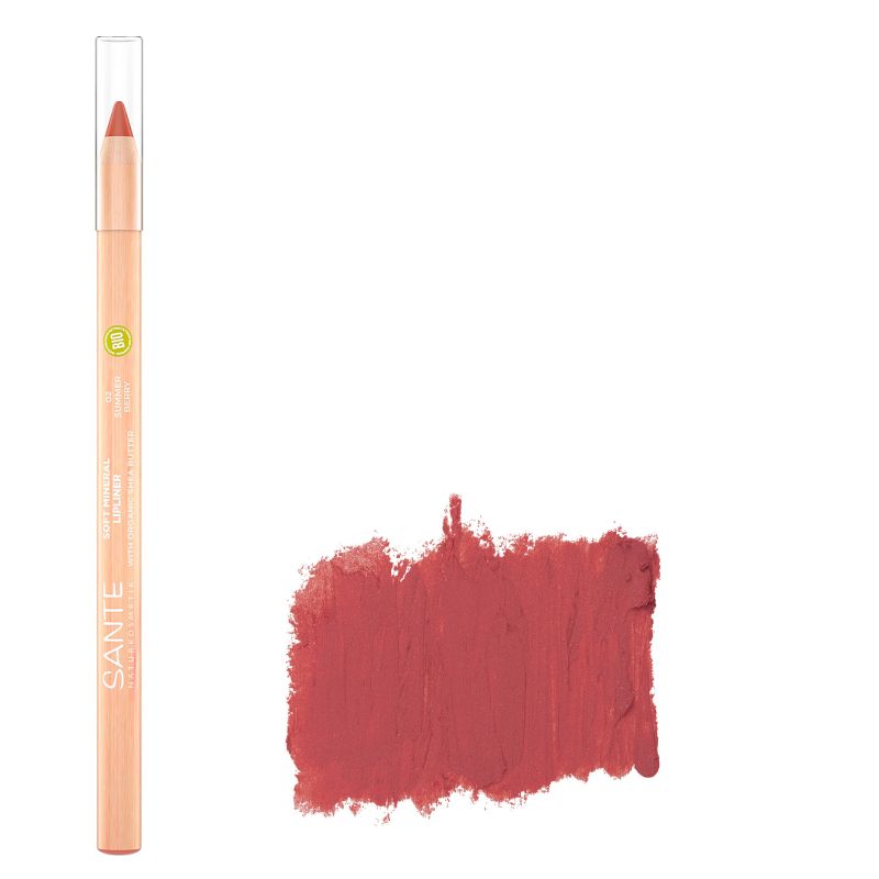 BIO ceruzka na pery 02 Summer Berry - 100% BIO dekoratívna kozmetika
