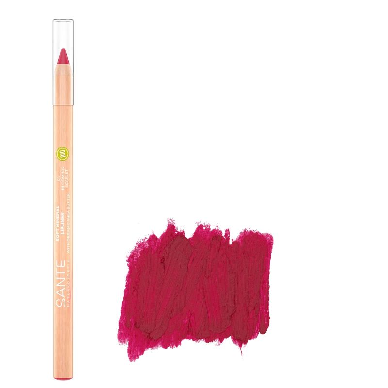 BIO ceruzka na pery 04 Blooming Scarlet SANTE - 100% BIO kozmetika