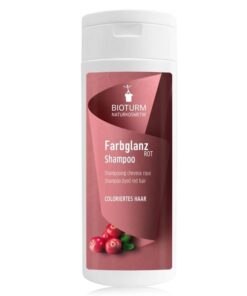 Bio šampón BIOTURM farbené červené vlasy, pre vlasy s červeným odleskom. Bez chémie, silikonov. VEGAN. 100% čistá biokozmetika na vlasy