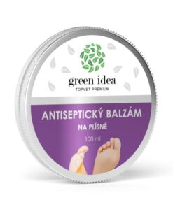 Antiseptický balzám na plesne na nohách i na ruky s vysokým obsahom bylín, ktoré bojujú s mykozou. Česká prírodná kozmetika.