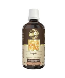 PROPOLIS tinktúra liehové kvapky - imunita, bolesť v krku. Zmes živicových látok, včelieho vosku, balzamov, éterických olejov a flavonoidov.