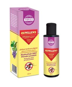 REPELLENS olejové tonikum - prírodný repelent bez DEET. Na pokožku s vysokým obsahom bylinných silíc, na odpudzovanie hmyzu.