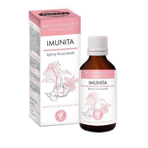 IMUNITA tinkúra liehové kvapky - bylinná zmes, doplnok stravy. Prírodný bylinný komplex podporuje prirodzenú obranyschopnosť.