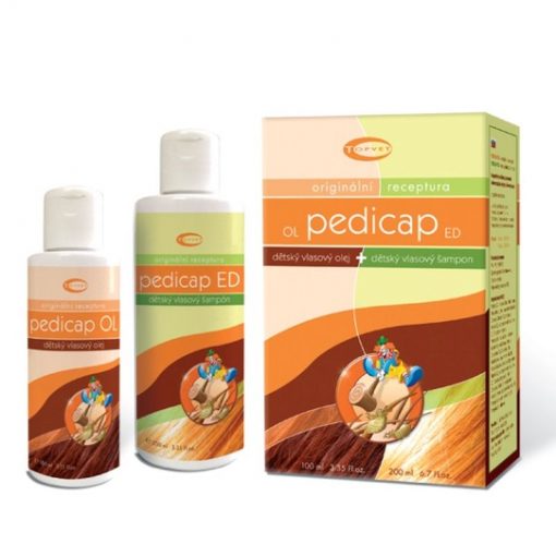 PEDICAP sada šampón + olej na vši u detí aj preventívne