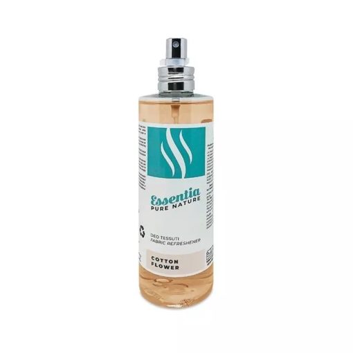 COTTON FLOWER spray parfém na textil obsahuje iba tie najlepšie výťažky zo 100% prírodných esenciálnych olejov. Oblečenie, záclony, do auta