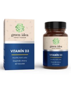 Vitamín D3 60ks toboliek - imunita, svaly, kĺby, zuby, kosti. Vitamín D3 je alternatíva pre pacientov užívajucich lieky na riedenie krvi