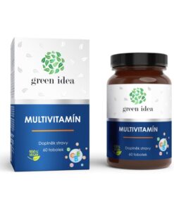 Multivitamín tobolky 60ks obsahuje B-komplex, vitamíny C a E. Výborná cena, vysoká kvalita výživových doplnkov.
