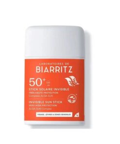 BIO Sun Stick SPF 50+ Invisible bez bieleho povlaku, vodeodolné je vhodné i pri outdoore, na citlivú pokožku na slnko. BIO prírodná kozmetika na opaľovanie