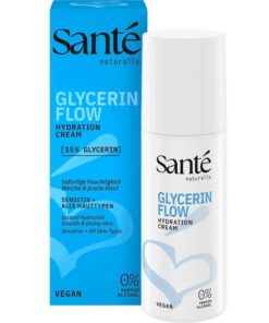 Pleťový krém Glycerín Flow BIO Sante je ideálny denný hydratačný krém pre zdravo vyzerajúcu a intenzívne hydratovanú pleť.