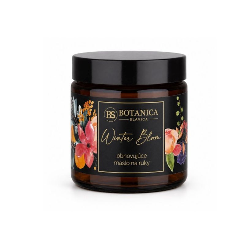 WINTER Bloom obnovujúce maslo na ruky od Botanica Slavica - 100% čisto prírodný. Pokožku hĺbkovo vyživuje, regeneruje a zlepšuje pružnosť pokožky rúk.